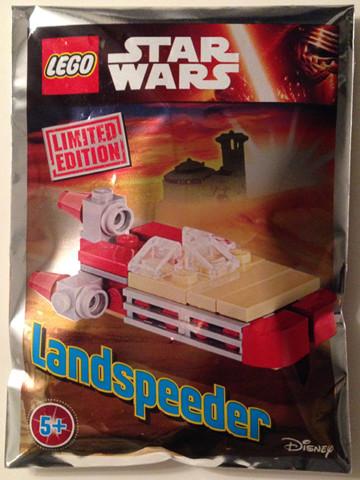 LEGO Set-Landspeeder foil pack-Star Wars / Mini / Star Wars Episode 4/5/6-911608-1-Creative Brick Builders
